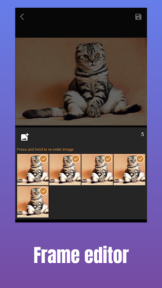 Creador de GIF: Editor de GIF capturas de pantalla