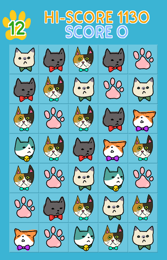 Cat Match Puzzle Screen 2
