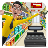 Supermarket Cash Manager : Kids Shopping Center icon