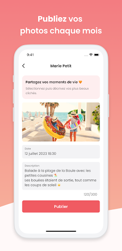 Mily - Journal photo familial Screen 2