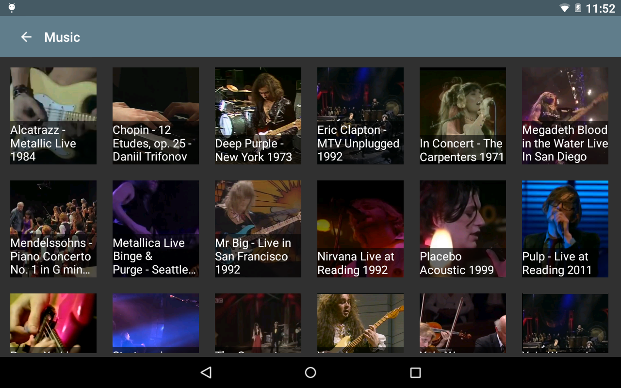 Android application Bookmark Video Pro screenshort