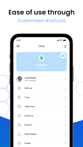 Android application PeerBie screenshort