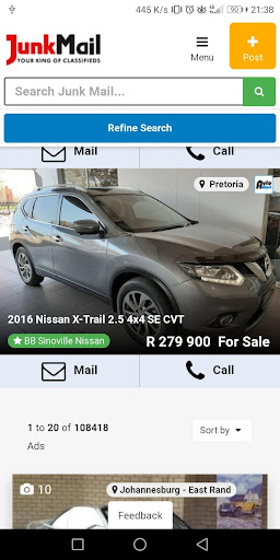 Used cars for sale South Africa
