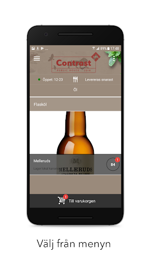 Android application Contrast screenshort