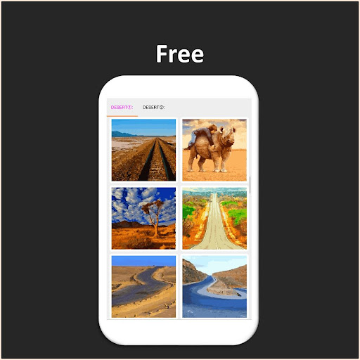 Color by Number - desert Screen 2