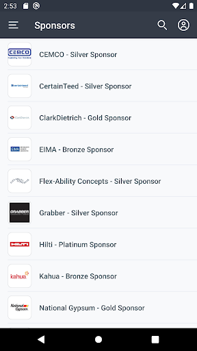 AWCI Events Screen 3