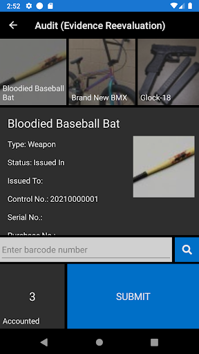 Gismo Inventory Screen 2