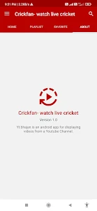 Crickfan- watch live cricket
