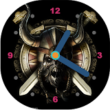 Anime Viking Clock Widget icon
