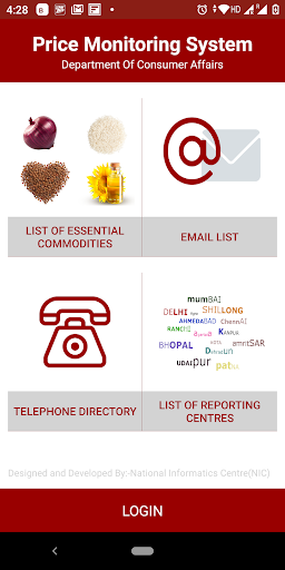 Android application PMS screenshort