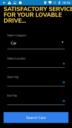 Rent4Ride Screen 2