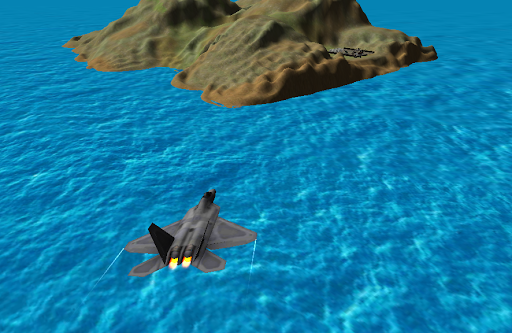 Android application NAVY PLANE SIMULATOR 3D screenshort