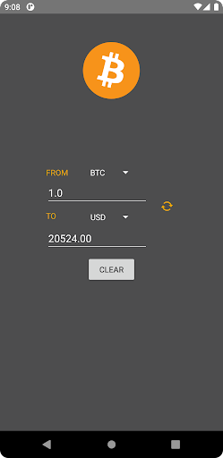 Sats Converter Screen 3