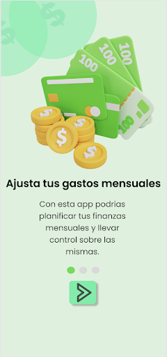 Android application Monitor de gastos screenshort