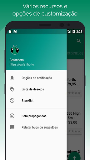 Gafanhoto - Promoções, Descont Screen 2