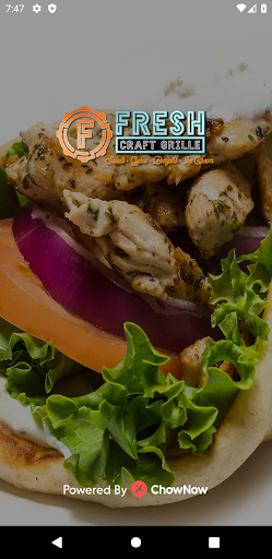 Android application Fresh Craft Grille screenshort