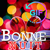 Good night Gif French Wishes icon