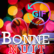 Good night Gif with the best French Wishes