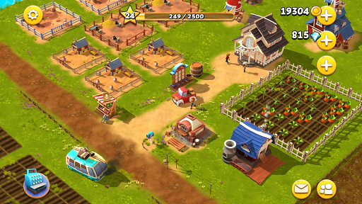 Happy Town Farm Games - Farming & City Building 1.4.0 Screenshots 7