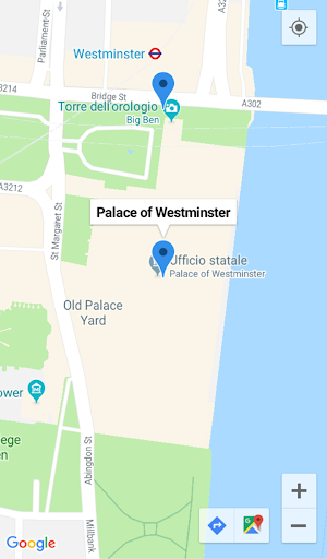 Android application London tourist attractions screenshort