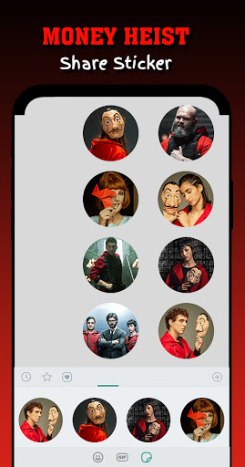 Money Heist Wallpaper Sticker