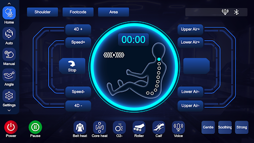 Android application Osaki 4D DuoMax screenshort