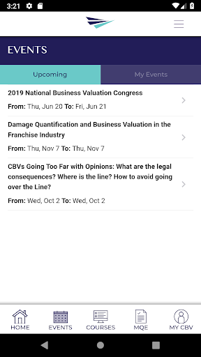 CBV Institute Screen 3