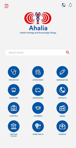 Android application Ahalia Health, Heritage and Kn screenshort
