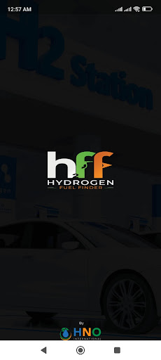 Android application Hydrogen Fuel Finder screenshort