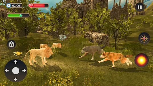 Wolf game the wild kingdom