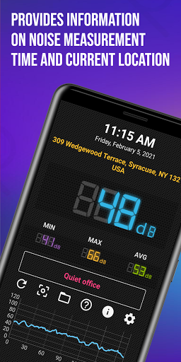 Android application Sound Meter screenshort