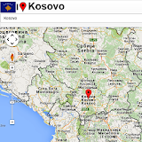 Pristina map icon