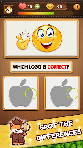 Spot the Difference Logo Quiz Screen 3