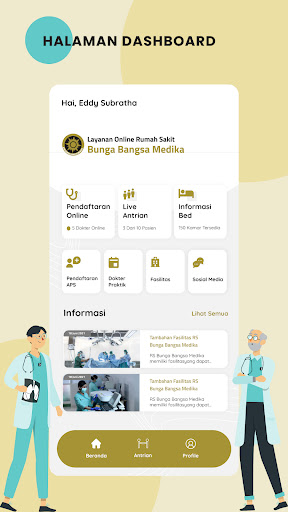 Android application Morbook Bunga Bangsa screenshort