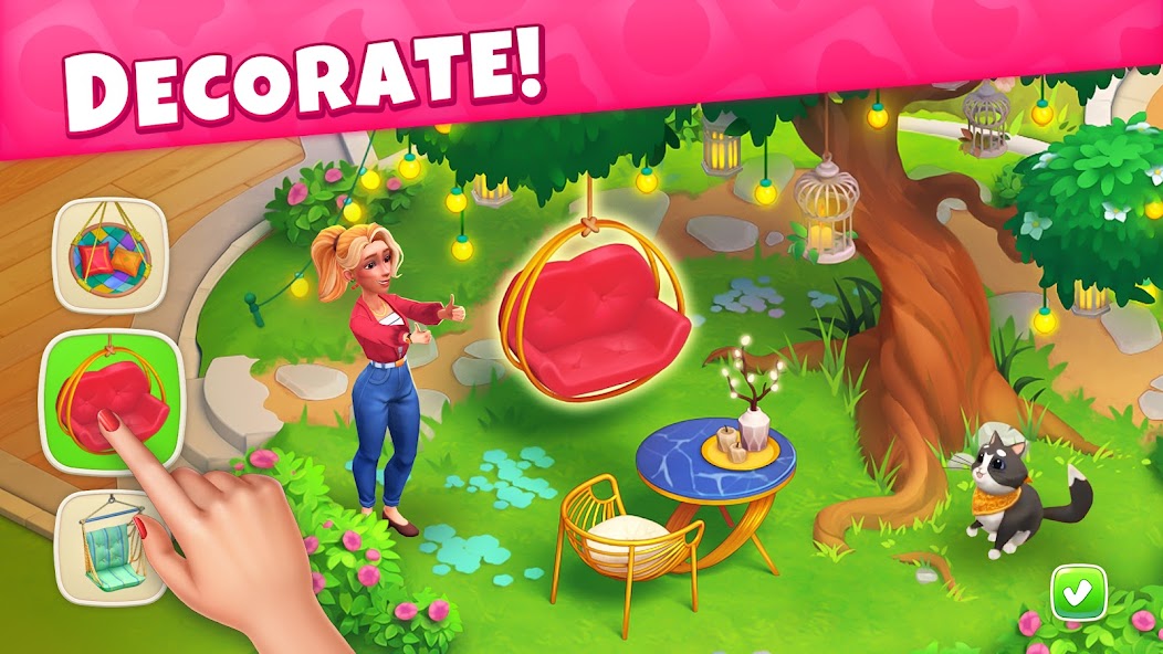 Tasty Makeover: Match 3 Game 1.4.3.3028 APK + Mod (Unlimited money) untuk android
