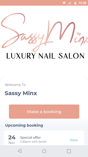 Android application Sassy Minx screenshort