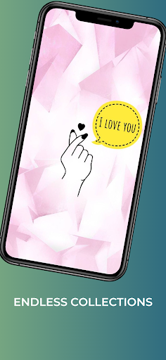 Finger heart wallpapers Screen 3