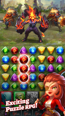 Game screenshot Dragon Strike: Puzzle RPG mod apk
