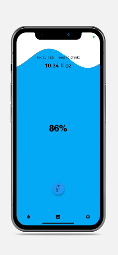 Android application My Water Plan screenshort