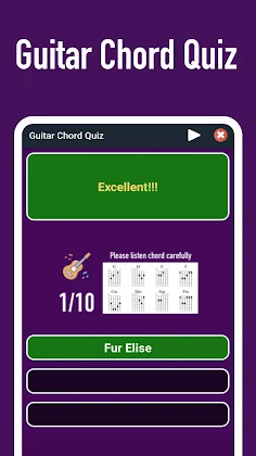 Guitar game offline with song - Screenshot 2