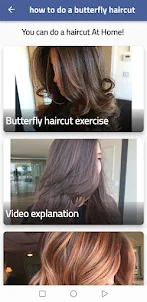 how to do a butterfly haircut