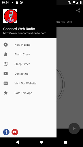 Concord Web Radio Screenshot 2 - AppWisp.com