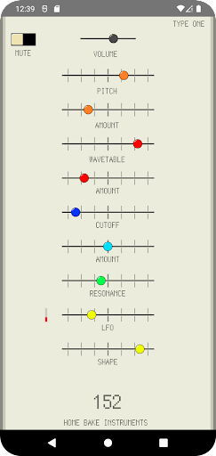 SYNTHESIZER TYPE ONE Screen 2