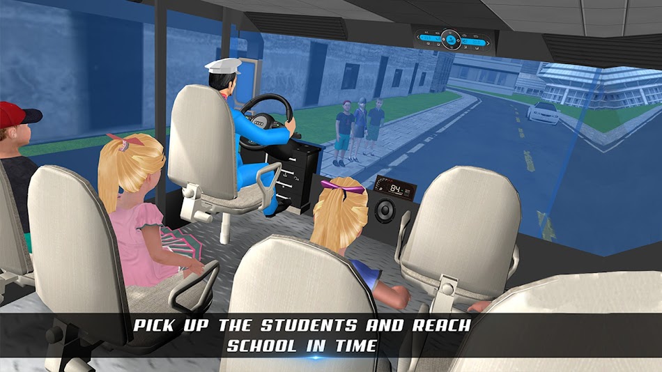 #10. School Bus Driver Fun Game (Android) 来自: Clanified