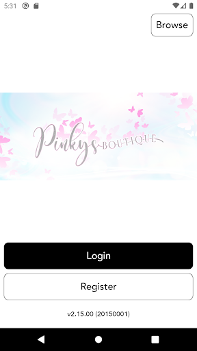 Screenshot of Pinky's Boutique