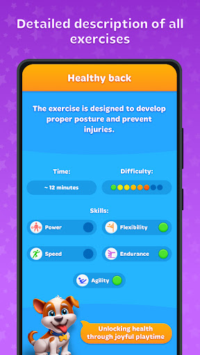 Fitness and sport for kids ekran görüntüsü