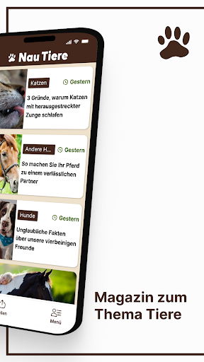 Nau Tiere Screen 2