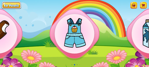 Screenshot of Coloring Book: Games for Girls