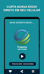 Novo Advento Rádio on-line