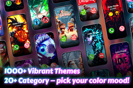 Color Phone Call Screen Themes